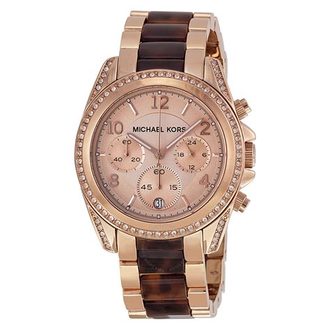 michael kors outlet watches rose gold|rose gold mk watch cheap.